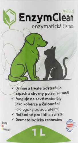 Enzymclean Animal obrázek etiketa